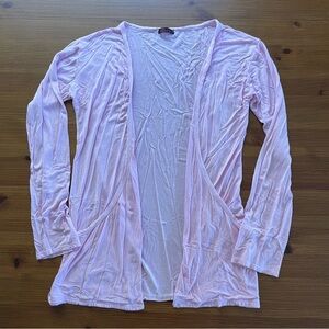 Bebo Barbie Pink Open Face Long Sleep Cardigan with Pockets - Small / Medium